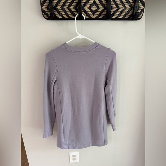 Athleta Coaster Luxe Sweatshirt Dress - Light Purple - Size Extra Small XS P - Picture 9 of 12